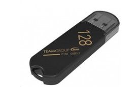 TEAM Flash Disk 128GB C183, USB 3.2, černá