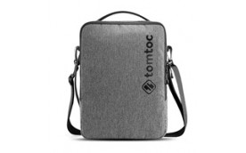 tomtoc Urban Shoulderbag – 14" MacBook Pro (2021), šedá