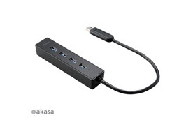 AKASA HUB USB Connect 4SX, 4x USB 3.0