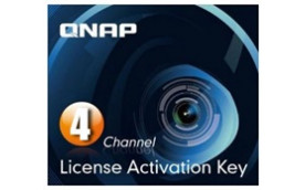 QNAP licenční balíček pro kamery - 4 kamery