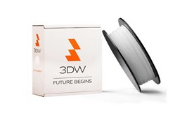 3DW - ABS filament pre 3D tlačiarne, priemer struny 2,9mm, farba biela, váha 1kg, teplota tisku 220-250°C