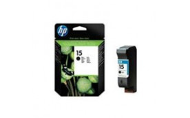 HP 15 Black Ink Cart, 25 ml, C6615DE