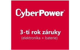 CyberPower 3-tí rok záruky pro OLS1000ERT2U