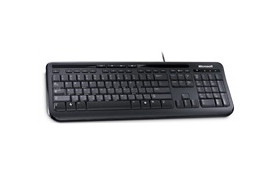 Microsoft Keyboard Wired 600, English, Black