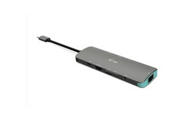iTec USB-C Metal Nano Docking Station 4K HDMI LAN + Power Delivery 100 W