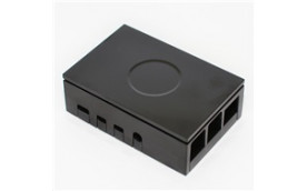 Multicomp krabička pro Raspberry Pi 4B, černá