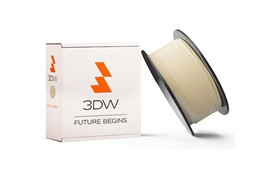 3DW - PVA filament pre 3D tlačiarne, priemer struny 1,75mm, farba natur, váha 0,5kg, teplota tisku 195-225°C