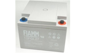 Baterie - Fiamm 12 FGL27 (12V/27Ah), životnost 10let