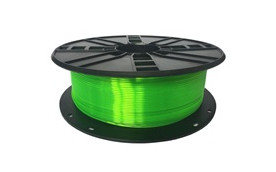 GEMBIRD Tisková struna (filament) PETG, 1,75mm, 1kg, zelená