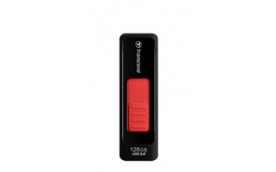 TRANSCEND USB Flash Disk JetFlash®760, 128GB, USB 3.0, Black/Red (R/W 85/34 MB/s)