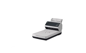 FUJITSU skener Fi-8250 A4, deska+průchod, 50ppm, 600dpi, LAN RJ45-1000, USB 3.2,ADF 100listů, 8000 listů za den