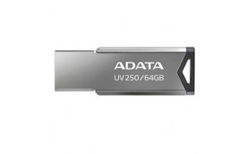 ADATA Flash Disk 64GB USB 2.0 DashDrive UV250, stříbrná