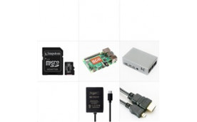 Raspberry Sada Pi 4B/8GB, (SDXC karta 128GB, Pi4 Model B, krabička, HDMI kabel, napájecí zdroj)