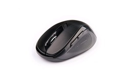 C-TECH myš WLM-02, černá, bezdrátová, 1600DPI, 6 tlačítek, USB nano receiver