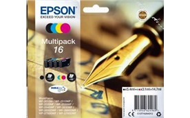 EPSON ink 16 Series 'Pen and Crossword' multipack