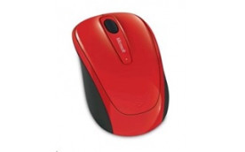 Microsoft myš L2 Wireless Mobile Mouse 3500 Mac/Win USB Flame Red Gloss