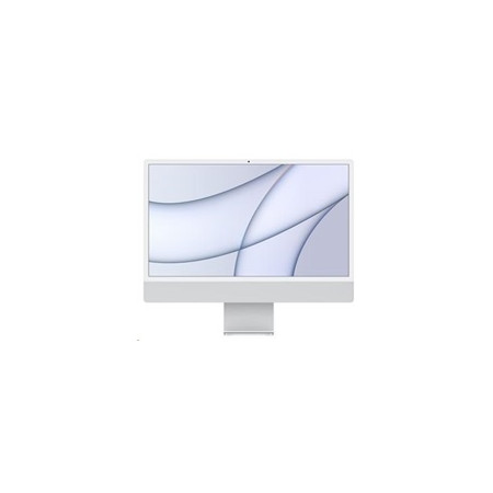 APPLE 24-inch iMac with Retina 4.5K display: M1 chip with 8-core CPU and 8-core GPU, 512GB - Silver/ numtouchbar