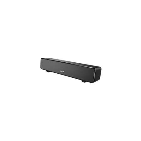 GENIUS repro USB SoundBar 100/ drátový/ 6W/ USB/ 3,5" jack/ černý
