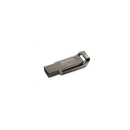 ADATA Flash Disk 64GB USB 3.1 DashDrive UV131, Chromium Grey, kovový