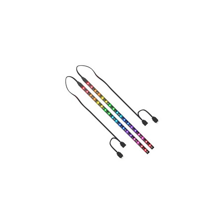 SilentiumPC LED pásek Aurora Stripes ARGB / 18x LED / 30cm / ARGB / 2ks