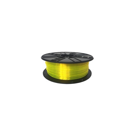 GEMBIRD Tisková struna (filament) PETG, 1,75mm, 1kg, žlutá