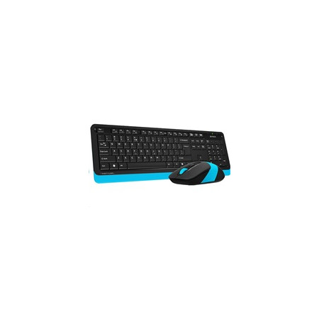 A4tech FG1010 FSTYLER set bezdr. klávesnice + myši, modrá barva
