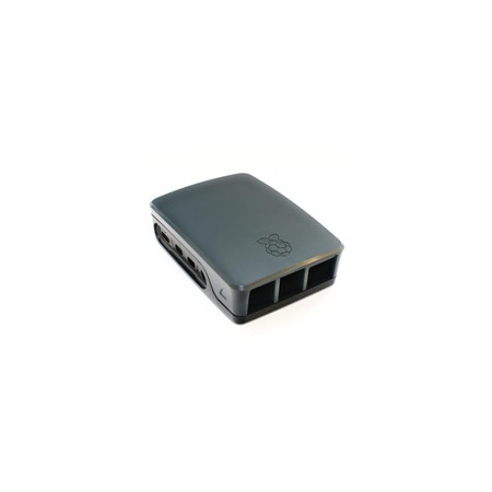 Raspberry Pi 4B - oficiální krabička, černá/šedá
