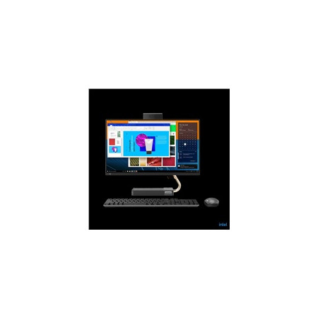 LENOVO PC IdeaCentre AIO 5 24IOB6-i5-11400T,23.8" FHD IPS touch,8GB,256SSD,HDMI,Int. UHD 730,cam,šeda,W11P,2YCC
