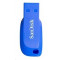 SanDisk Flash Disk 64GB USB 2.0 Cruzer Blade, blue