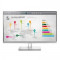 HP EliteDisplay LED LCD E273q 27" Wide IPS (2560x1440, 5ms, 350nits, 1000:1,VGA, DP, HDMI, USB3.0, USB-C)