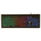 EVOLVEO GK640, herní klávesnice s duhovým podsvětlením, USB