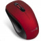 CONNECT IT "MUTE" bezdrátová optická tichá myš, USB, (+ 1x AA baterie zdarma), červená