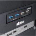 AKASA HUB USB  InterConnect S, do 3,5" pozice, 2x USB 2.0, 2x USB 3.0
