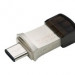 TRANSCEND USB Flash Disk JetFlash®890S OTG, 64GB, USB 3.1 Type-C/A, Silver (R/W 90/30 MB/s)