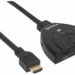 Manhattan propojovač 4K 3-Port HDMI Switch, 4K@60Hz, USB Powered, černá
