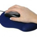 Hama ergonomická gélová podložka pod myš, modrá