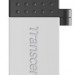 TRANSCEND USB Flash Disk JetFlash®380S, 8GB, USB 2.0/micro USB, Silver (R/W 20/5 MB/s)