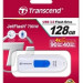 TRANSCEND USB Flash Disk JetFlash®790, 128GB, USB 3.1, White/Blue (R/W 100/28 MB/s)