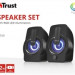 TRUST Gemi RGB 2.0 Speaker Set - černý