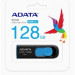 ADATA Flash Disk 64GB USB 3.1 Dash Drive UV128, černý/modrý (R: 90MB / W: 40MB)