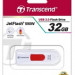 TRANSCEND USB Flash Disk JetFlash®590W, 32GB, USB 2.0, White (R/W 16/6 MB/s)
