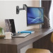 Manhattan Wall Mount, Single gas-spring jointed arm, for one 17" to 32" monitor