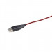 GEMBIRD myš MUSG-001-R optická, červeno-černá, 2400 dpi, USB