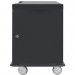 Manhattan dezinfekční a nabíjecí vozík, UVC Sanitizing & Charging Cart, 32 USB-A portů, černá