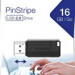 VERBATIM USB Flash Disk Store 'n' Go PinStripe 16GB - černá