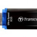 TRANSCEND USB Flash Disk JetFlash®600, 8GB, USB 2.0, Black/Blue (R/W 32/12 MB/s)