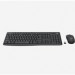 Logitech Silent Wireless Combo MK295, bezdrátová klávesnice + myš, 2.4 GHz, CZ/SK, Graphite