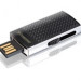 TRANSCEND USB Flash Disk JetFlash®560, 8GB, USB 2.0, Black/Silver (R/W 18/4 MB/s)