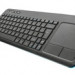 TRUST Klávesnice bezdrátová s touchpadem Veza Wireless Touchpad Keyboard US